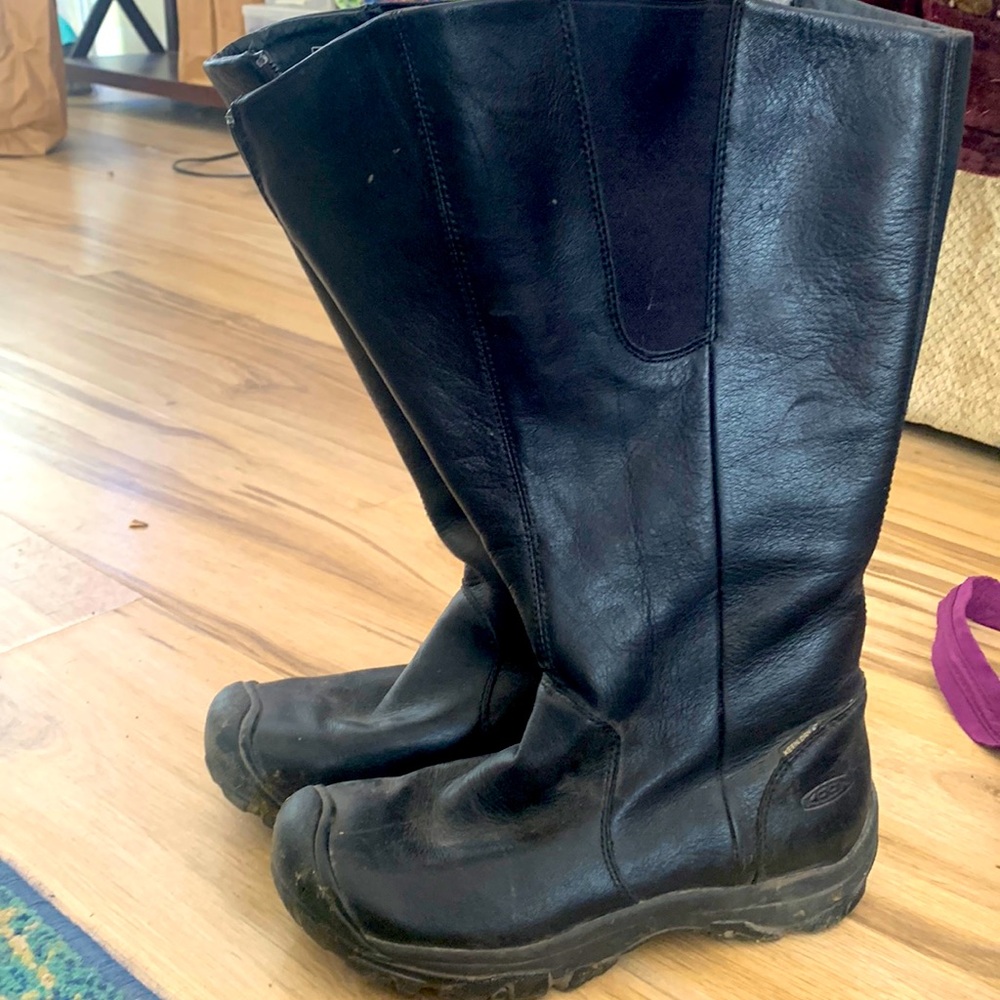 Keen dry boots leather
